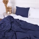 Комплект постельного белья MirSon Satin&nbsp;Stripe 30-0020 + 30-0001&nbsp;Naskirin 143х210 Полуторный (2200005265468) - изображение 2