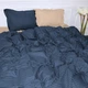 Комплект постельного белья MirSon Satin&nbsp;Stripe 30-0020&nbsp;+ 30-0004&nbsp;Danelli 143х210 Полуторный (2200005264867) - изображение 2