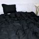 Комплект постельного белья MirSon Satin&nbsp;Stripe 30-0021 + 30-0001&nbsp;Atanelly 143х210 Полуторный (2200005267462) - изображение 4