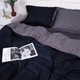 Комплект постельного белья MirSon Satin&nbsp;Stripe 30-0021&nbsp;+ 30-0011 Latifa 175х210 Двуспальный (2200005266496) - изображение 2