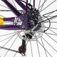 Велосипед Городской 26 дюймов Corso Viola VL-914 оборудование Shimano стальная рама 17 дюйм 21 скорость. Violet and Black (168618) - изображение 4
