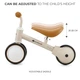 Каталка-біговел Kinderkraft Cutie Light Beige (KRCUTI00BEG0000) - зображення 3