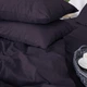Комплект постельного белья Mirson Сатин Premium Black Pearl 0055 143х210 (2200000671233) - изображение 1