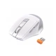 Комп'ютерна миша A4tech Fstyler FB35C, USB, бездротова, оптична, BT+RF (Combo), 1200/1600/2000/2400 dpi, 125 Hz, 6 кнопок, Icy White - зображення 4