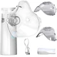 Небулайзер на батарейках - ультразвуковий інгалятор MESH NEBULIZER SY308, Білий (VS7007129) - изображение 1