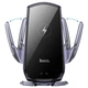 Держатель для телефона в воздуховод с беспроводной зарядкой HOCO CA202 Plus 15W - изображение 4