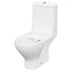 Унитаз-компакт Cersanit Moduo Clean On 011 K116-035 с сидением Soft Close Slim Wrap легкосьемное - изображение 3