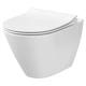 Подвесной унитаз Cersanit City CleanOn с сиденьем Slim duraplast K701-104 - изображение 1