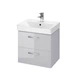 Тумба с умывальником Cersanit Lara Mille Slim 50 серая S801-355 - изображение 1