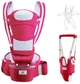 Хипсит, Эрго-рюкзак, кенгуру переноска Baby Carrier 6 в 1 Красный и Вожжи-ходунки с трусиками (vol-1395) - изображение 1