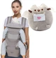 Хипсит, Эрго-рюкзак, переноска Baby Carrier 6 в 1 Серий и Пушин кэт Ангелочек с письмом 15х18см(vol-9726) - изображение 1