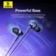 Наушники на разъем Type-C с микрофоном проводные Baseus Encok CZ11 Wired Earphones (Type-C, DAC, 1.1 m). Black - изображение 9