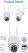 Камера уличная поворотная Escam PT203 для наружного наблюдения IP 2mp - изображение 5