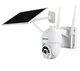 Уличная поворотная 4g IP камера Escam QF450 2mp с сим-картой и солнечной панелью - изображение 1