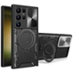 Ударопрочный чехол Bracket Ringstand с защитной шторкой для камеры для Samsung Galaxy S24 Ultra (Black) Epik (191552) - изображение 1