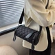 Стеганая женская сумка кросс-боди RomiasBag, черная - изображение 5