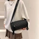 Стеганая женская сумка кросс-боди RomiasBag, черная - изображение 6