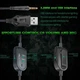 Игровые проводные наушники Onikuma K8 с микрофоном и LED RGB подсветкой Camouflage-White - изображение 6
