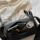 Стеганая женская сумка кросс-боди RomiasBag, черная - изображение 11