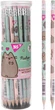 Набор карандашей чернографитных Yes Pusheen круглые с ластиком 36 шт (5056574450807) - изображение 1
