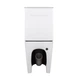 Унітаз-компакт Qtap Robin Ultra Quiet безободковий з сидінням Soft-close QT13226089AW - зображення 7