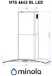 Вытяжка Minola MTG 6642 BL LED - изображение 12