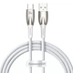 Кабель Baseus Glimmer Series Fast Charging Type-C 100W 1m White - изображение 1