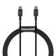 Кабель Baseus Superior Series Fast Charging Type-C to Type-C PD 100W 2m Black - изображение 1