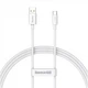 Кабель Baseus Superior Series Fast Charging Data Type-C 100W 1,5m White - изображение 1