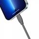 Кабель Baseus Jelly Liquid Silica Gel Fast Charging Lightning 2.4A 1.2m Black - зображення 3