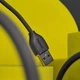 Кабель Baseus Jelly Liquid Silica Gel Fast Charging Lightning 2.4A 1.2m Black - зображення 5