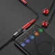 Перехідник AUX Baseus L41 Type-C to Type-C + 3.5mm Black - изображение 3