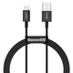 Кабель Baseus Superior Series Fast Charging Lightning 2.4A 1m Black - изображение 1