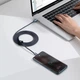 Кабель Baseus Crystal Shine Series Type-C to Type-C 100W 2m Black - зображення 4