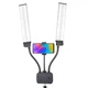 Профессиональная лампа видеосвет Veron LED HD-D2 45W 112 pcs white 112 pcs yellow 3200K-5600K + 2 holder 2.1 m тринога в комплекте - изображение 4
