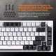 Клавиатура механическая проводная GamePro MK160W Hot-Swap Red Swich 75% RGB White - изображение 18