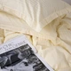 Комплект постельного белья MirSon Satin&nbsp;Stripe 30-0002&nbsp;Soft&nbsp;Yellow 200х220 Евро (2200005247785) - изображение 4