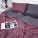 Комплект постільної білизни MirSon Satin Stripe 30-0008 + 30-0011 Fenilla 200х220 Євро (2200005257708) - зображення 1