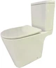 Сиденье - крышка для унитаза EUR TS-6545 белое Soft Close дюропласт - изображение 5