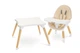 Стульчик для кормления 2 в 1 Caretero Tuva Beige - изображение 2