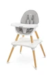 Стульчик для кормления 2 в 1 Caretero Tuva Grey - изображение 1