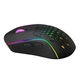 Мышь игровая XTRIKE ME GW-611 gaming mouse RGB, 800-8000 6 step DPI, 2.4G, Type-C, black - изображение 2