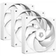 Кулер для ПК ID-Cooling AF-125-W Trio — 3×120×120×25 мм, 500–2000 об/хв, 78.25 CFM - зображення 1