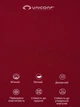 Майка нательная женская хлопковая Uniconf MF98 M Бордовая (5942542936452) - изображение 6