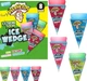 Кислые ледяные кубики Warheads Extreme Sour Ice Wedge с вкусами вишни малины яблока арбуза 8 шт 496 мл - изображение 4
