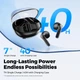 Навушники SoundPeats Clear Pods black бездротові Bluetooth TWS чорні - зображення 2
