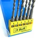 Набор буров S&R Meister SDS-plus 6шт. (210240006) - изображение 4