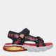 Детские спортивные сандалии для мальчика Skechers Mega-Splash 4K 402161L BKRD 33.5 Красный/Черный (198376948504) - изображение 1