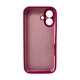 Чохол для смартфона Silicone Full Case AA Camera Protect for Apple iPhone 16 32,Dragon Fruit (FullAAi16-32) - изображение 3
