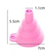 Складна силіконова міні лійка 70*55 мм Silicone Collapsible Rose - изображение 3